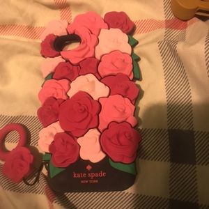 iPhone 7, 8 case 3D Kate Spade roses brand new
